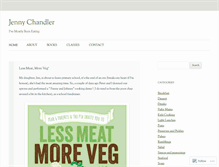 Tablet Screenshot of jennychandlerblog.com